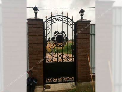 Кованые ворота Арт.ВХК-123 фото 3